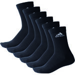 adidas 3S Performance Crew Half Cushioned Socks (6er Pack)